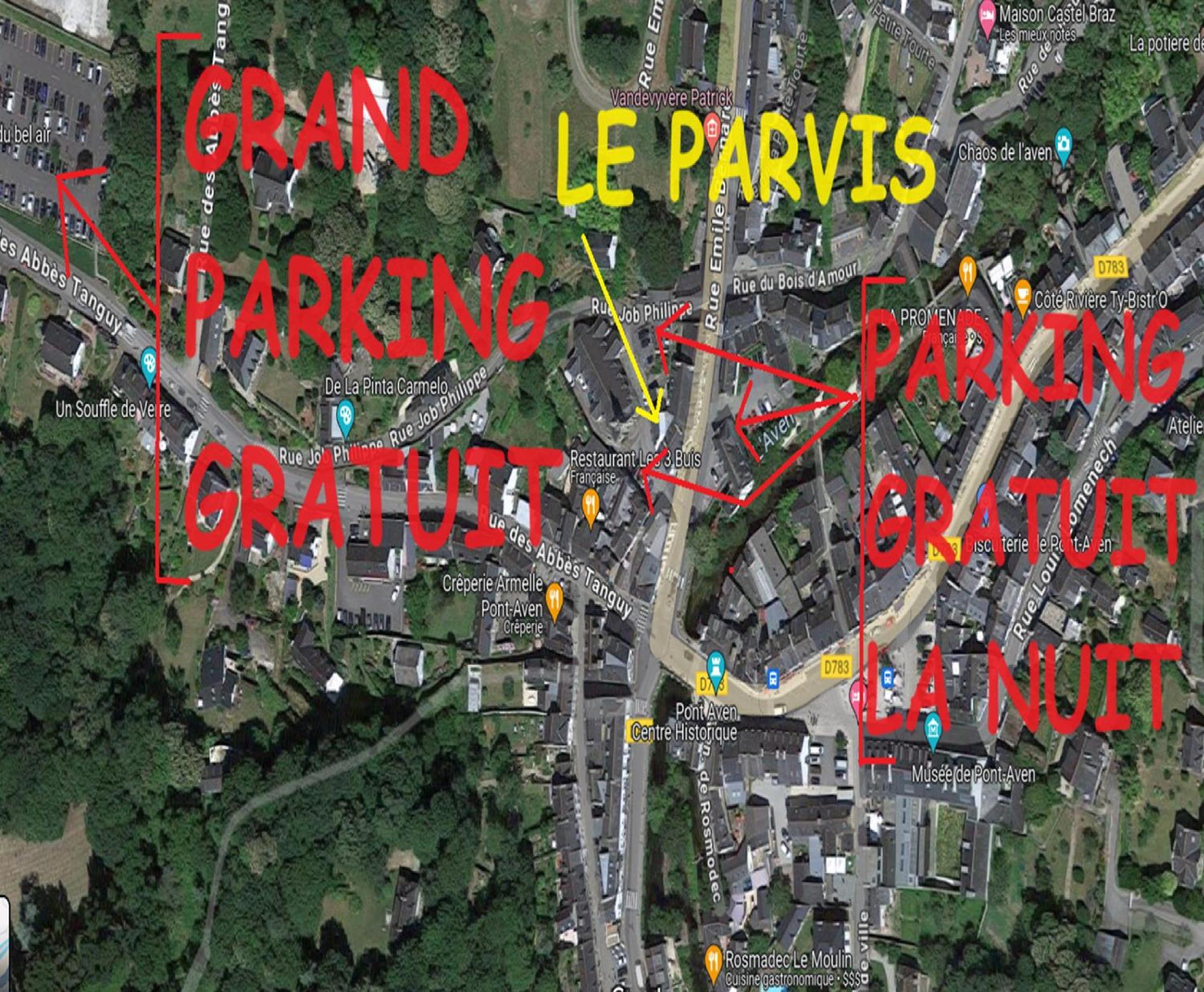 Le Parvis De Pont-Aven Lägenhet Exteriör bild